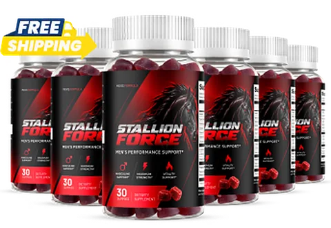 6 bottles of Stallion Force liquid dropper
